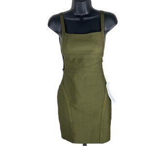 Top Shop women’s dress NWT size 4 olive green
